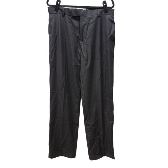 Topman Wide Leg Smart Pants in Black Size 34 L - Picture 2 of 8